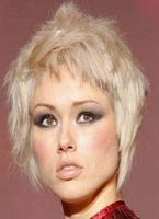  fryzury krótkie włosy blond,  obszerna galeria  ze zdjęciami fryzur dla kobiet w serwisie z numerem  177